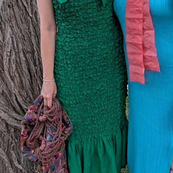 Xxs/Xs Anthropologie green dress - Picture 7 of 7